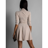 48648 4 bezove elegantni saty ground s dlouhym rukavem