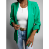 47691 2 zelene elegantni sako majorie volneho strihu