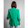 Zelené elegantné sako MAJORIE voľného strihu