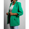 Zelené elegantné sako MAJORIE voľného strihu