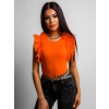 47757 1 oranzove elegantni body knight s volanky