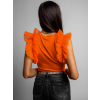 47757 2 oranzove elegantni body knight s volanky