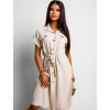 47760 1 bezove kosilove saty bardot se zavazovanim