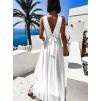 48927 7 bile elegantni dlouhe saty cassia