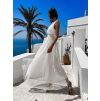 48927 6 bile elegantni dlouhe saty cassia
