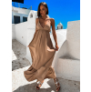 49032 1 bezove dlouhe saty leafi s volanem
