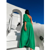 49665 7 zelene dlouhe elegantni saty navel na jedno rameno