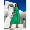 49665 1 zelene dlouhe elegantni saty navel na jedno rameno