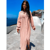 50127 1 staroruzove kosilove saty kali s volanky