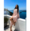 50127 2 staroruzove kosilove saty kali s volanky