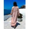 50127 5 staroruzove kosilove saty kali s volanky