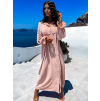 50127 staroruzove kosilove saty kali s volanky