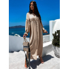 50196 bezove kosilove saty kali s volanky