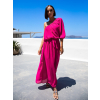 49557 1 tmave ruzove dlouhe elegantni saty navel na jedno rameno