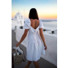 50115 5 bile volanove saty yweny s odhalenymi rameny