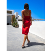 50679 4 cervene leskle elegantni saty keirie