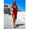 50679 3 cervene leskle elegantni saty keirie