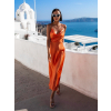50487 1 oranzove leskle elegantni saty madalyn s vazanim na zadech