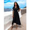 50664 3 cerne delsi elegantni saty feyling se zavazovanim