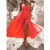 51186 3 lososove leskle elegantni saty gorgeous