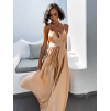 Zlaté elegantné šaty MAKANY