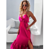 52629 3 tmave ruzove elegantni saty maddox s volanky