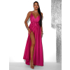 51453 5 ruzove elegantni dlouhe saty fairytale