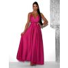 51453 2 ruzove elegantni dlouhe saty fairytale