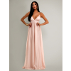 Svetlo ružové elegantné šaty MAKANY