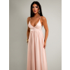 Svetlo ružové elegantné šaty MAKANY