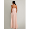 Svetlo ružové elegantné šaty MAKANY