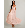 Svetlo ružové elegantné šaty MAKANY