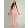 Svetlo ružové elegantné šaty MAKANY