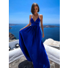Kráľovsky modré elegantné šaty MAKANY