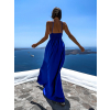 Kráľovsky modré elegantné šaty MAKANY