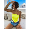 51756 1 neonove zluty elegantni crop top meteorite