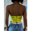 51756 3 neonove zluty elegantni crop top meteorite