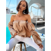53616 1 svetle hneda elegantni halenka breeze na ramena