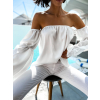 53664 1 bila elegantni halenka breeze na ramena