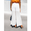 48606 1 bile plisovane elegantni kalhoty selie