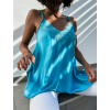 49449 1 tyrkysovy elegantni top fanias s krajkou