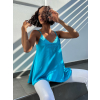 49449 tyrkysovy elegantni top fanias s krajkou