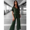 54138 1 khaki elegantni overal addisy s kapsickou