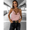 54153 staroruzovy elegantni top genevia se zlatymi raminky