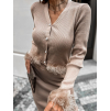 55149 4 hnedy dvoudilny komplet betti s pericky