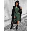 55593 3 khaki kosilove oversize saty syrlei s knofliky