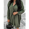 55593 4 khaki kosilove oversize saty syrlei s knofliky