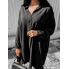 55620 5 cerne kosilove oversize saty syrlei s knofliky