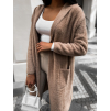55323 4 svetle hnedy cardigan yvoni s kapsami