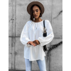 55485 4 bila elegantni halenka moonset s dlouhym rukavem
